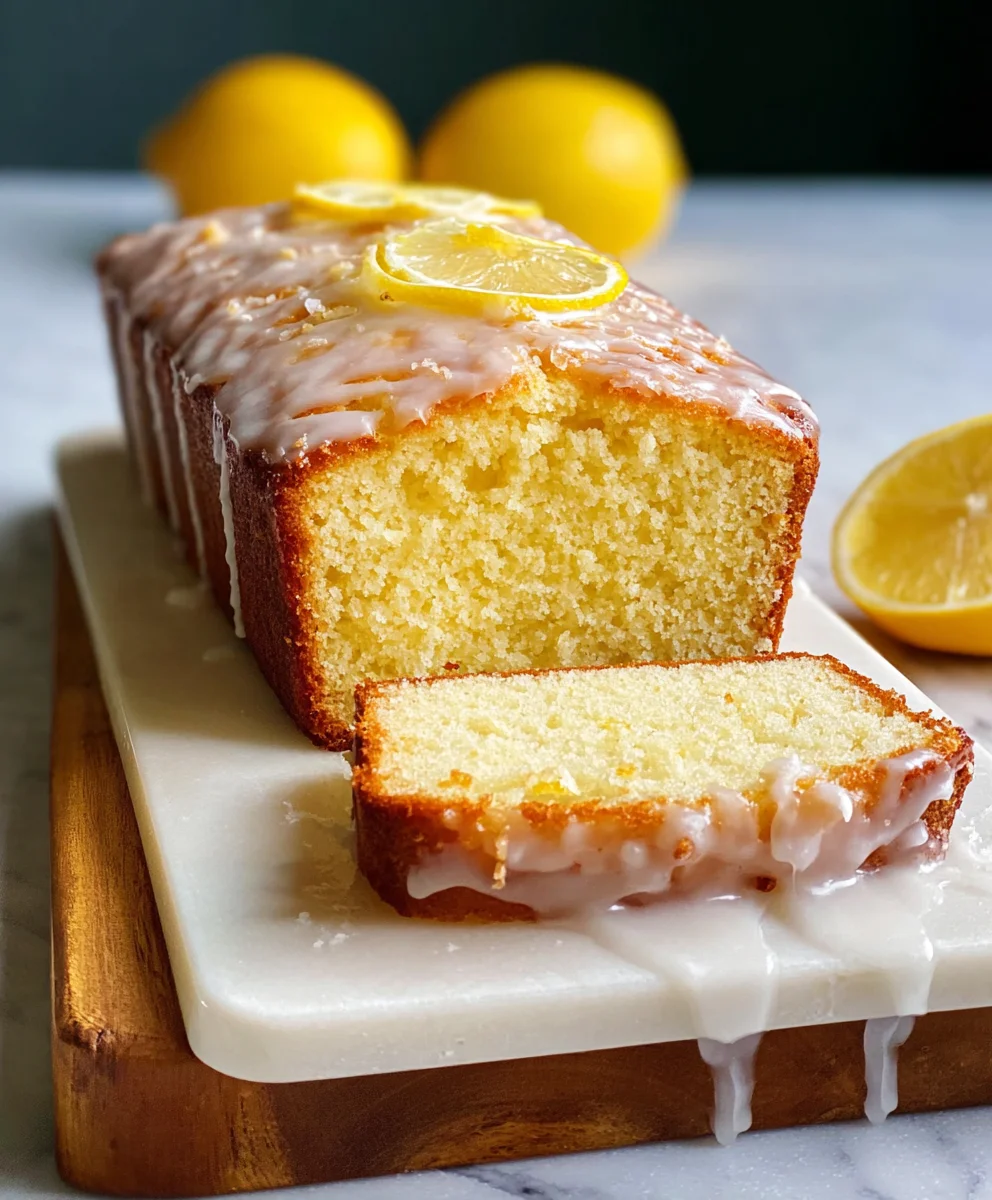 Easy Lemon Loaf Cake- Delicious Citrus Treat