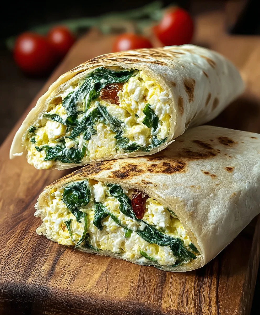 Copycat Starbucks Spinach Feta Wrap Recipe