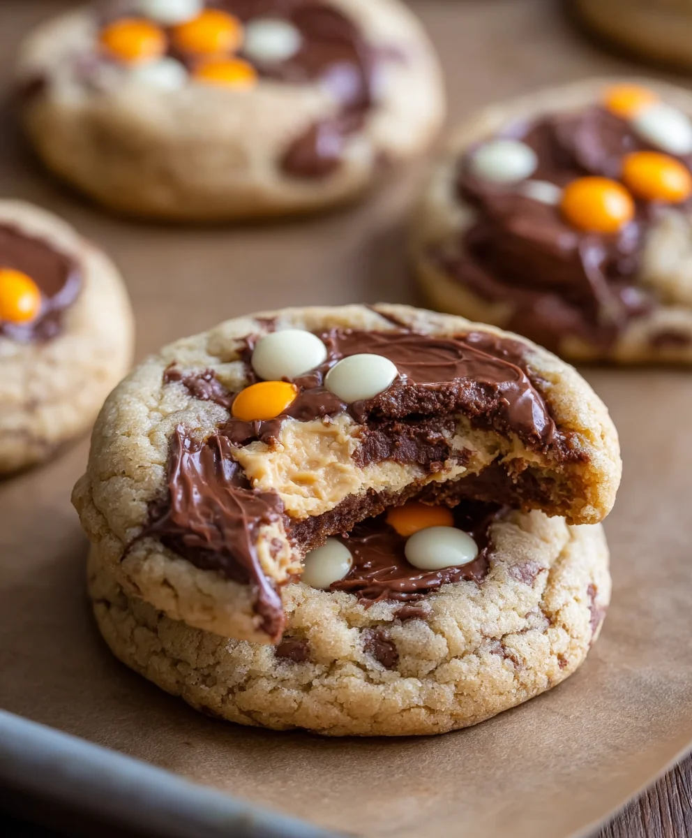 Reeses Cheesecake Cookies-Decadent & Delicious