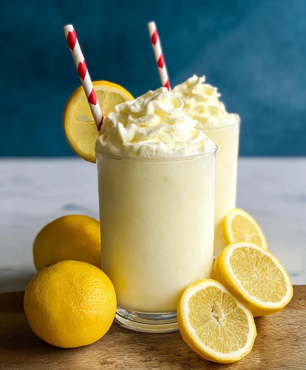 Chick-Fil-A Frosted Lemonade Recipe-Taste of Summer