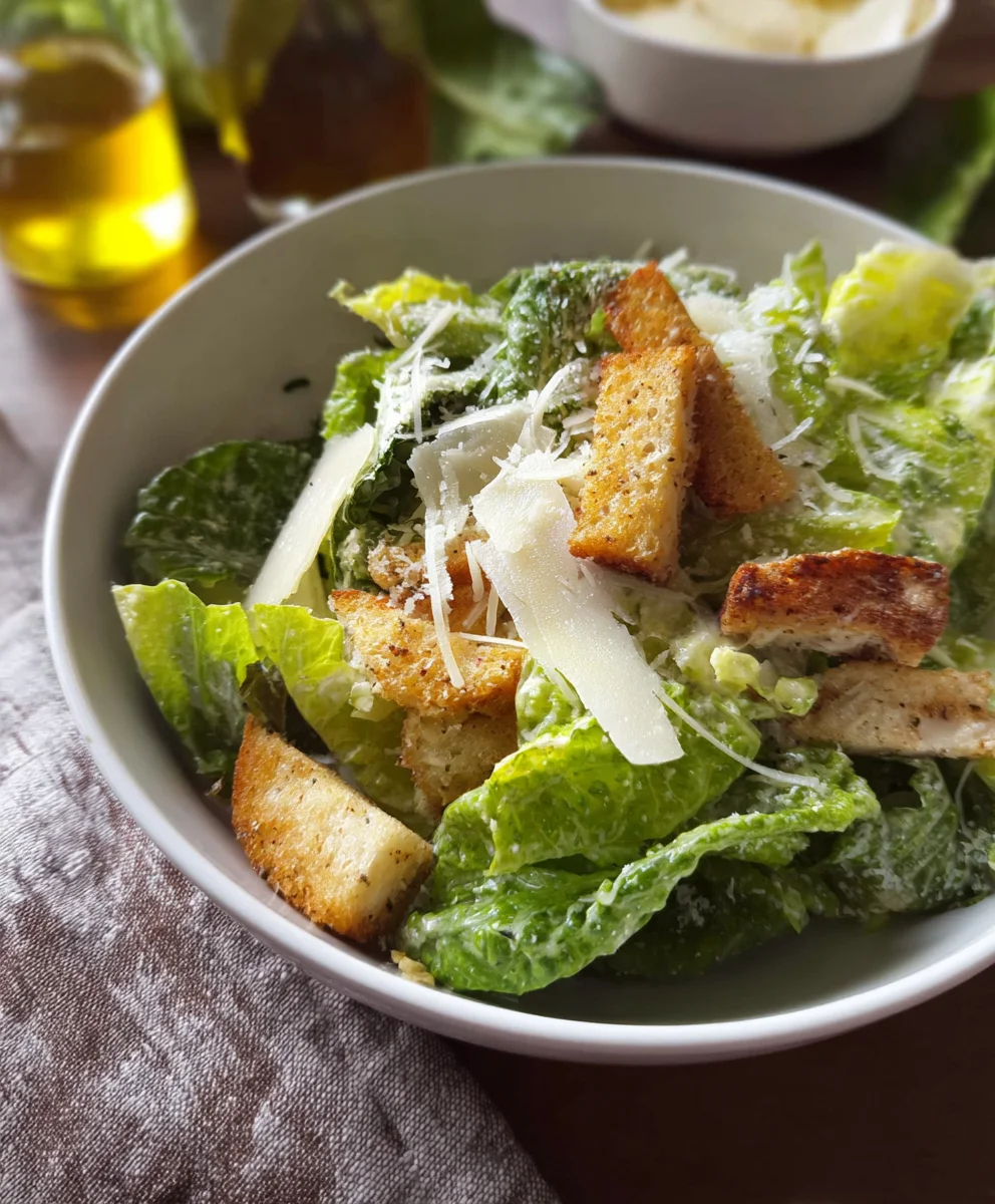 Easy Vegetarian Caesar Salad - A Delicious Twist