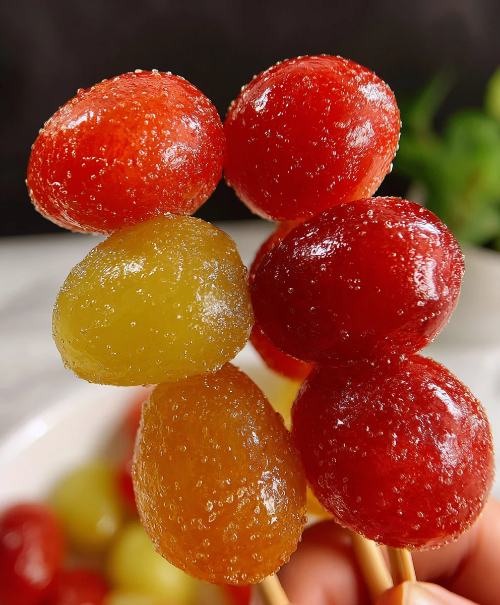 Tanghulu Recipe-Easy Chinese Candied Fruit Delight