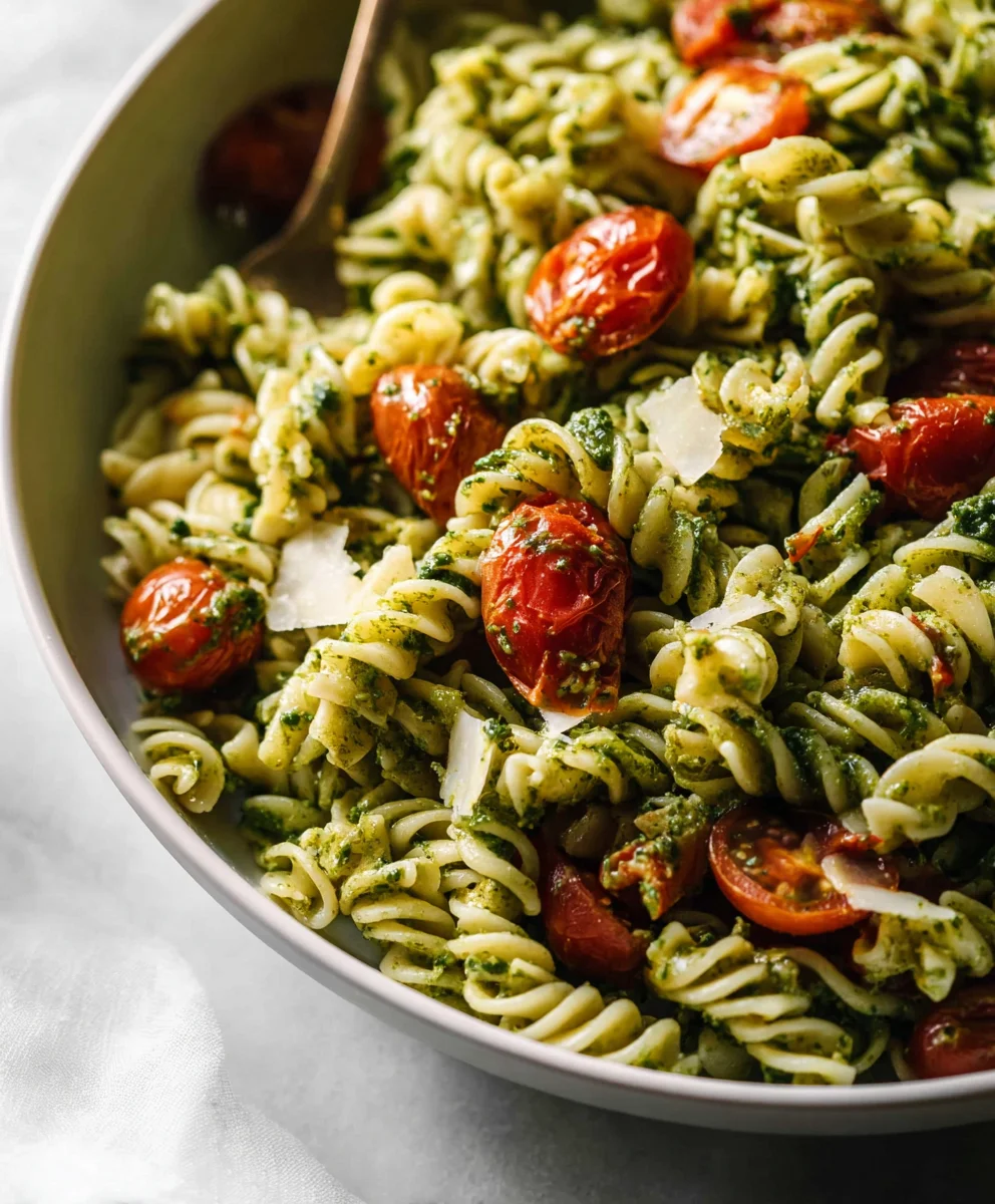 Easy Pesto Pasta Salad - Fresh & Flavorful Recipe