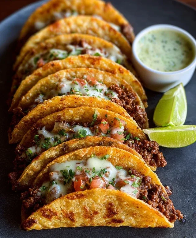 Crispy Ground Beef Tacos