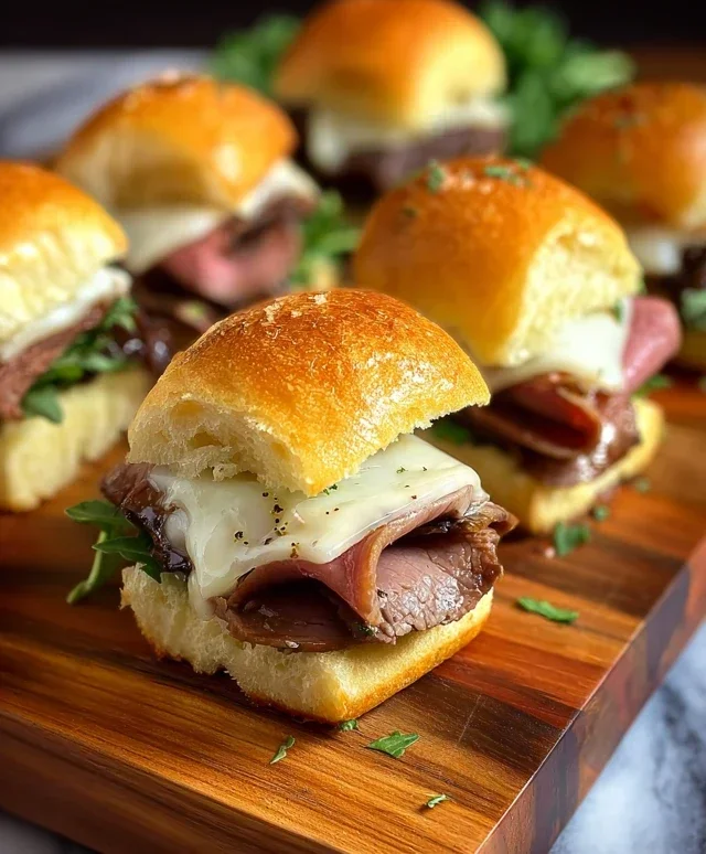 Roast Beef Sliders