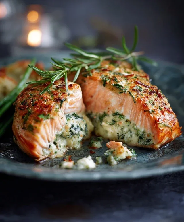 Stuffed Salmon