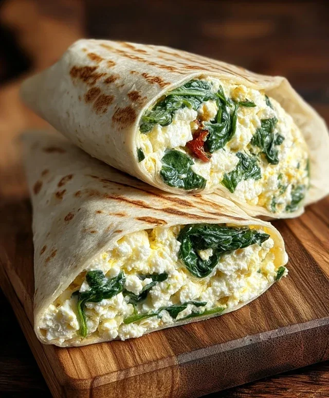 Copycat Starbucks Spinach, Egg White and Feta Wrap
