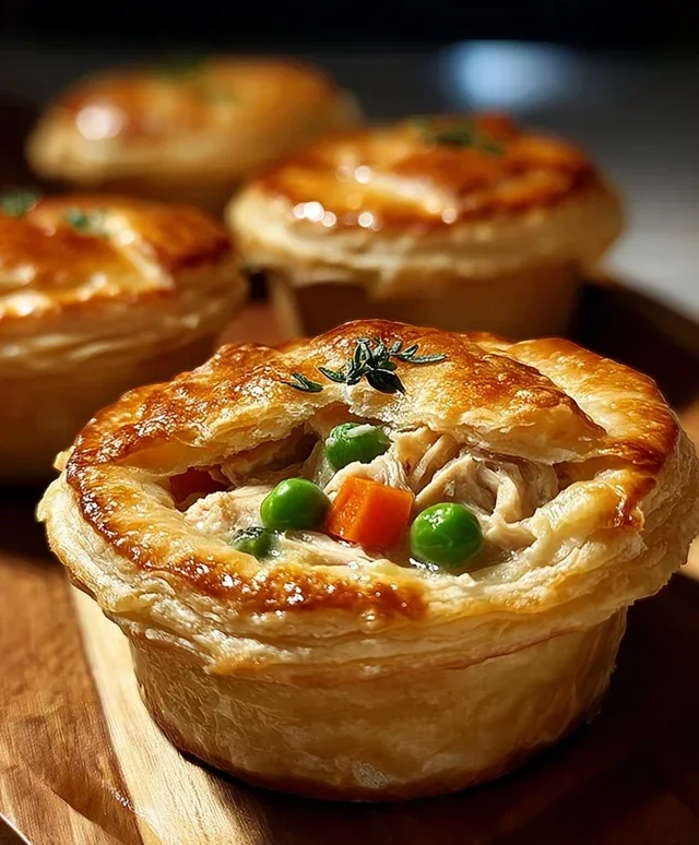 Mini Chicken Pot Pies
