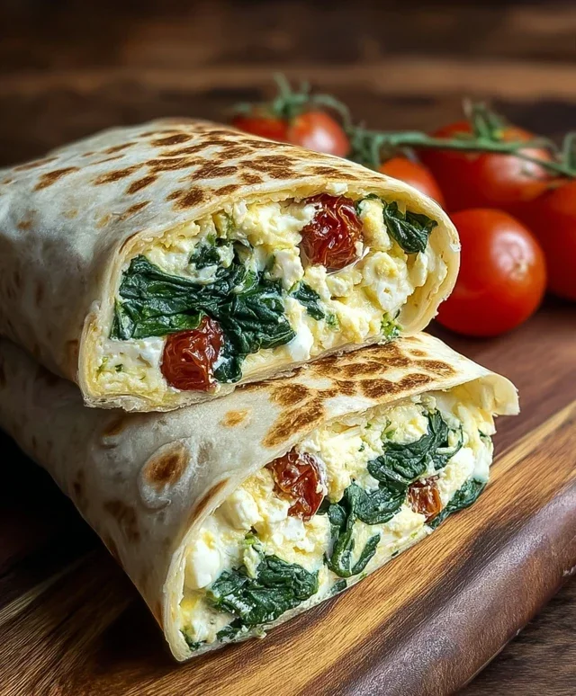 Copycat Starbucks Spinach, Egg White and Feta Wrap