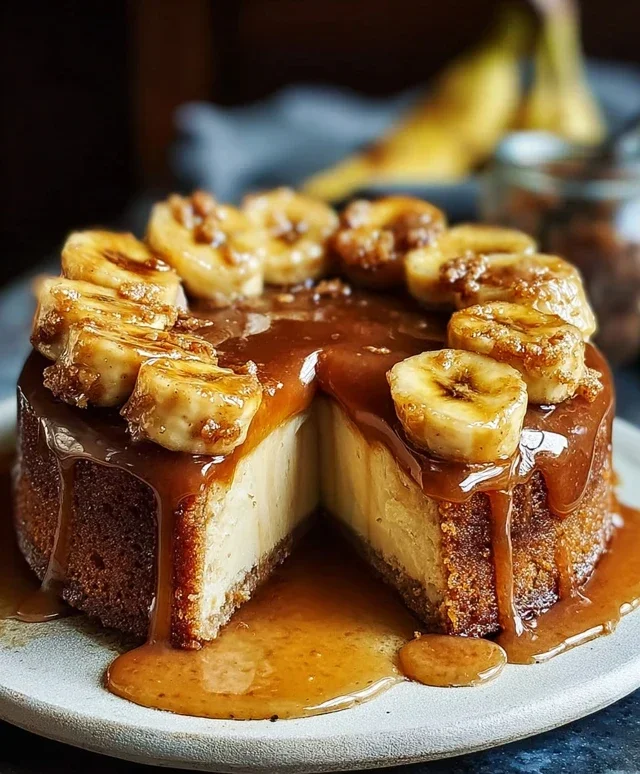 Bananas Foster Cake