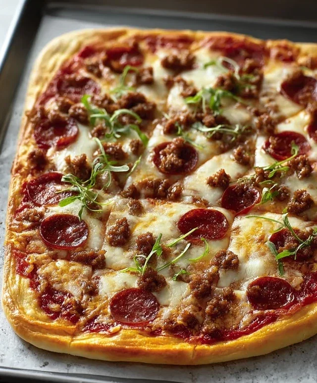 The Ultimate School Pizza