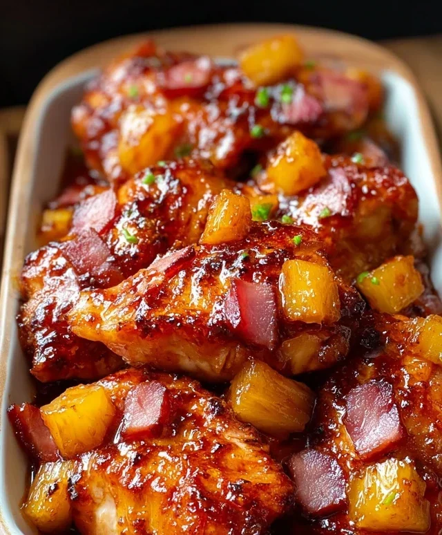 Beef Beef Bacon Pineapple BBQ Chicken