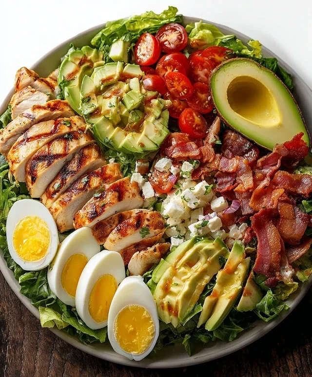 Pnon-non-non-alcoholic alternativeic non-alcoholic aleo Grilled Chicken Cobb Salad